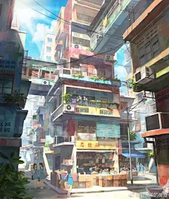 #插画#  马来西亚插画师Chong FeiGia的作品！ ​​​​