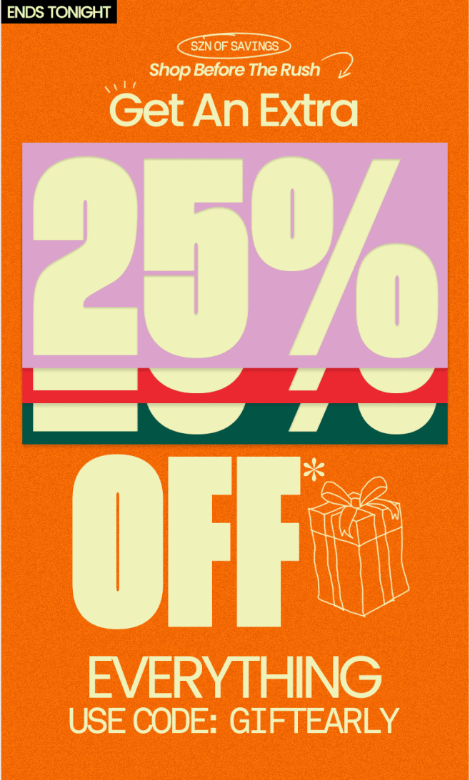 25 Percent Off