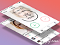 Rating App扁平化音乐UI设计