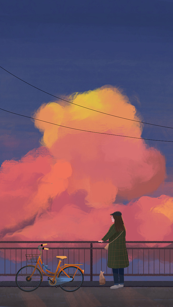 晚霞