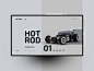 Hot Rod website design uxdesign ux uidesign ui landingpage