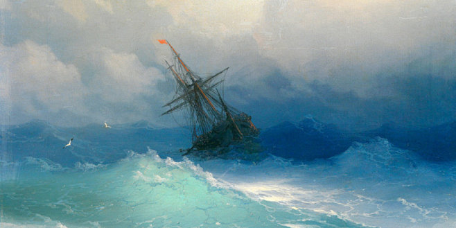 Aivazovsky 来自艺术画集 - ...