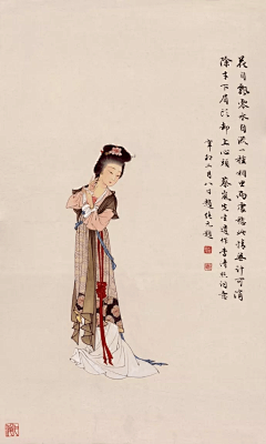 满城盐水心慌慌采集到仕女图