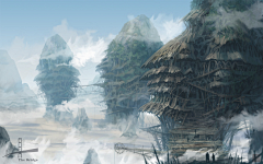 我家有个拉斯采集到绘图-场景