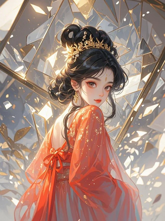 月夜啸声AI试验-古风女
