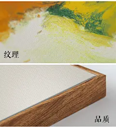 简约抽象玄关装饰画客厅现代三联无框画壁画墙画挂画走廊手绘油画-淘宝网
