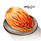 手绘美食插画