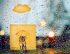 RebeccaH采集到雨天,是用水写的诗!