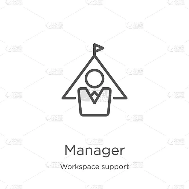 manager icon vector from workspace support collect素材-花瓣网