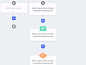 Workflow hover & select chart flowchart decision action condition box shadow ui material select hover workflow