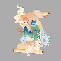 hengmei采集到素材 国风/边框/免抠/图案/元素