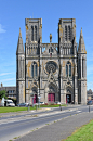 Avranches (Manche) - Eglise Notre-Dame-des-Champs : Avranches (Manche) - Eglise Notre-Dame-des-Champs  fr.wikipedia.org/wiki/%C3%89glise_Notre-Dame-des-Champs_d...
