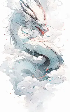 龙年素材图片背景