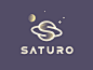 Saturo logo space planet saturn s letter branding brand identity mark logotype logo design logos logo