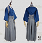 漫咕噜刀剑乱舞COS大和守安定加州清光COS服內番服和服武士服包邮-淘宝网