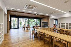 周米尔xixi采集到幼儿园建筑（日比野设计）