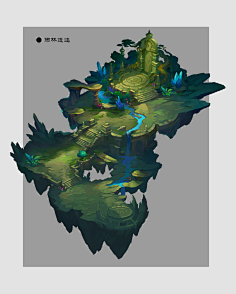 雨舞仙采集到场景沙盘采集45度场景作品 标签:#xr##cg##游戏##场景