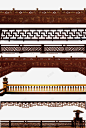 中国风檐饰png免抠素材_新图网 https://ixintu.com 中国风 亭子围栏 古风矢量素材 檐饰矢量