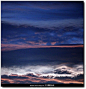 『女摄影师』Carolyn Marks Blackwood，云彩的肖像
“Clouds”是纽约摄影师 Carolyn Marks Blackwood 完成于2012年的一个私人拍摄项目，在这个项目中，摄影师持续记录了自己家乡哈德逊山谷（Hudson Valley）傍晚云彩的影响，投过对色彩和构图的娴熟运用，创造出突破记录边界的想象空间。

“所有的云彩都是片刻的呈现，色彩、质感以充满张力的方式喷薄而出。我一直觉得云彩是最难拍摄的对象，因为你要时刻记得摆脱他们抽象的独一，将每张肖像变成具有共性的构影。