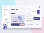 Interface Dashboard v2 : Hi friends, I'm happy to show you my new Dashboard concept, it's called Interface. I want to make it looks clean and sexy. I've played with many color palettes and finally this is the result. I hop...