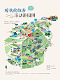 【南门网】 海报 房地产 旅游 景区 地图 手绘 插画 绿色 498364