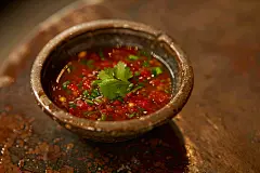 蒜蓉辣椒中餐美食调料