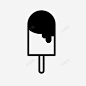 冰棒巧克力酱冰淇淋棒图标 设计图片 免费下载 页面网页 平面电商 创意素材