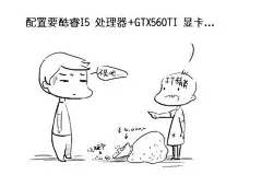 趣味小漫画：显卡和处理器的爱情故事