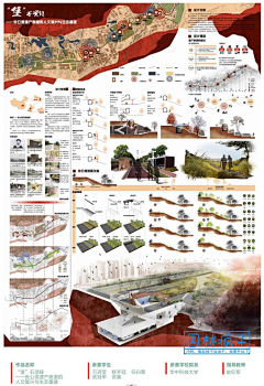 园林疯子采集到PS素材——竞赛展板海报