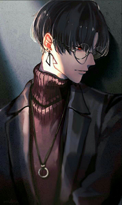 沈圈圈点点采集到漫画男