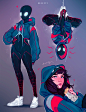 Spiderverse, Cristina Cid : I made myself a spidersona bc treat yourself