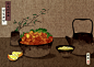 【炸鸡和啤酒】-神棍！_鬼，吃，食物_涂鸦王国插画