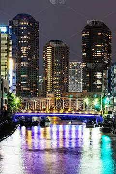 日本大桥夜景