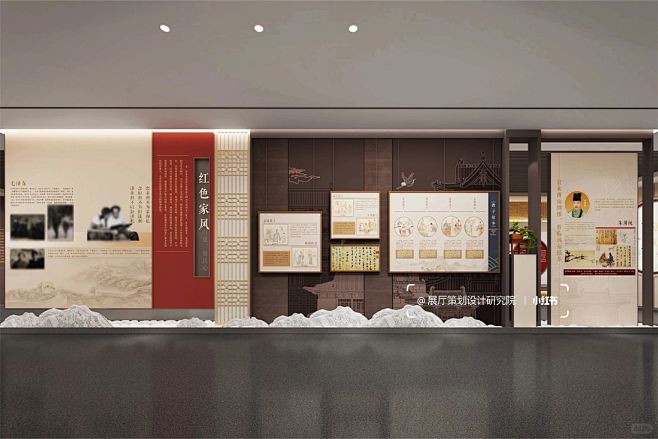 家风馆主题展馆·展厅设计‖项目分享 - ...
