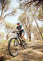 mountain biker on dirt path by Caia Images on 500px