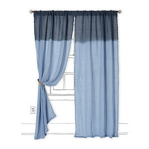 Ombre Waves Curtain