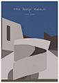 André Chiote著名建筑的极简海报设计