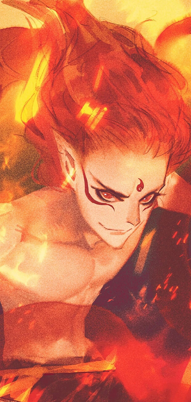 古言唯美古风插画壁纸魔童降世之哪吒哪吒来自网络