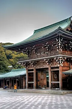 #日本古代建筑#