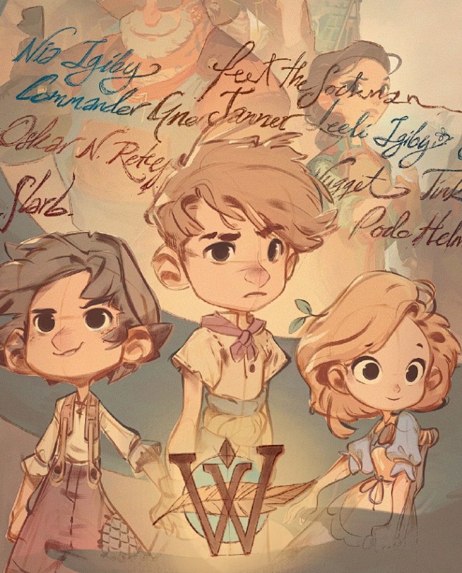 美国画师 Nicholas Kole 笔...