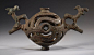 LURISTAN BRONZE STANDARD FINIAL. 8в. д.н.э.