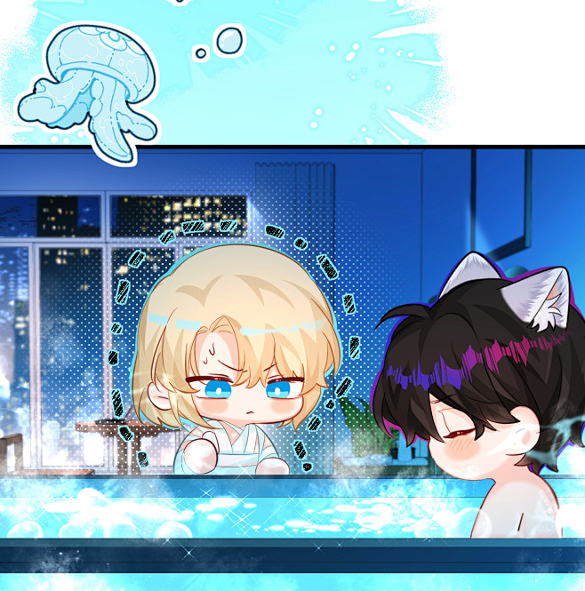 #人鱼陷落漫画#第73话壁纸请查收，祝大...