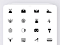 Color icon设计图-美叶