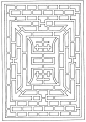 方格传统窗户花纹tif|中式古典花纹|TIF格式|TIF字体设计|tif安装字体|名片TIF