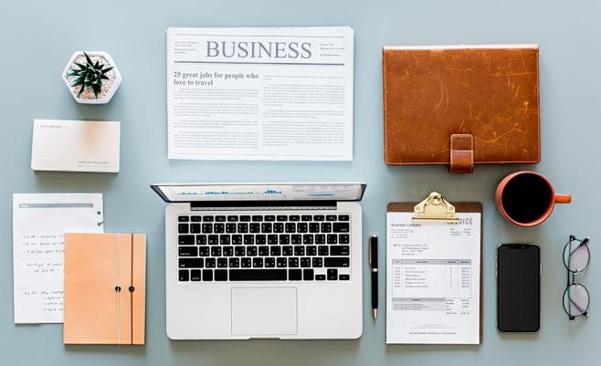 Workspace, flatlay, ...