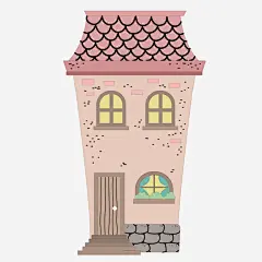 可爱小房子唯美卡通矢量图高清素材 唯美 复古 小屋 屋子 房子 房间 插画 灯光 精致 矢量图 免抠png 设计图片 免费下载