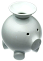 The piggy-bank gets a stunning visual upgrade, turning currency into art | Yanko Design