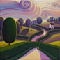 生活不止眼前的苟且，还有诗和远方的田野。丨来自画家Paul Corfield。