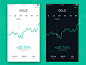 A financial program daytime and nighttime interface