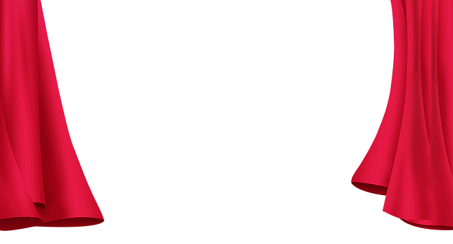 红布 窗帘 红绸 红丝带 彩带